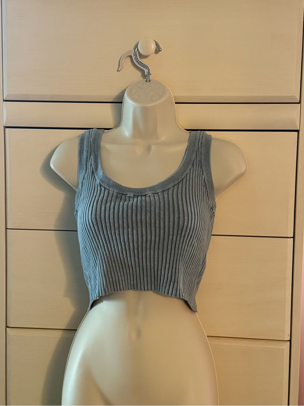 L.A. Hearts Ribbed Crop Tank Top